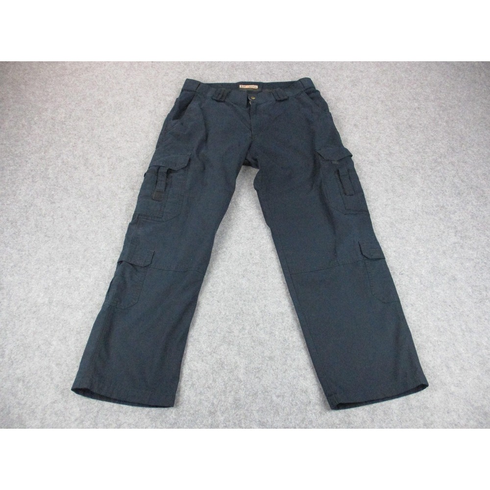 511 Tactical Pants Mens 38x32 Blue Ripstop Cargo Canvas Workwear Holster